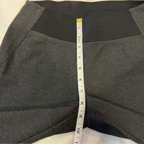 Lafayette 148 Elastic Waist Pull On Charcoal Legging size S - Picture 6 of 8